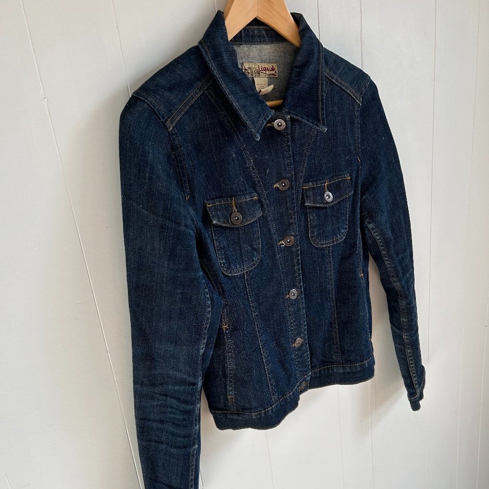Liquid Denim Jacket - Picture 3 of 10